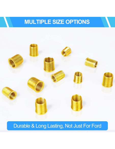 Kit de Reparación de Roscas de Bujías PONEYA 28 Piezas