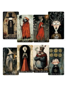 Baraja de Tarot Daydream para Principiantes - 78 Cartas Surrealistas