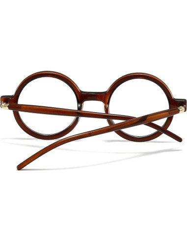 Gafas Redondas Gleyemor Vintage Unisex Anti Luz Azul
