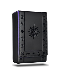 Funda de Tarot Luck Lab de Cuero PU Negro - Estándar