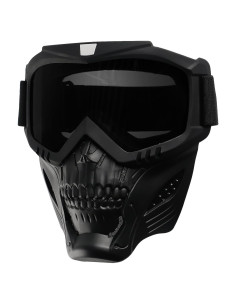 Gafas de Motocicleta GGBuy Calavera UV Desmontables