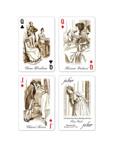 Baraja de Jane Austen Prospero Art - 52 cartas ilustradas 2