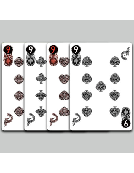 Baraja de Cartas de Póker Strublfe 300g Antideslizante 88x63mm