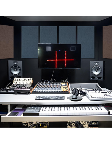 Paneles Acústicos Autoadhesivos EVENRISING 4 PCS 61x30.5cm Gris