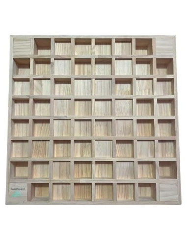 Difusor Acústico de Madera de Pino 60x60cm - PineDiffuser