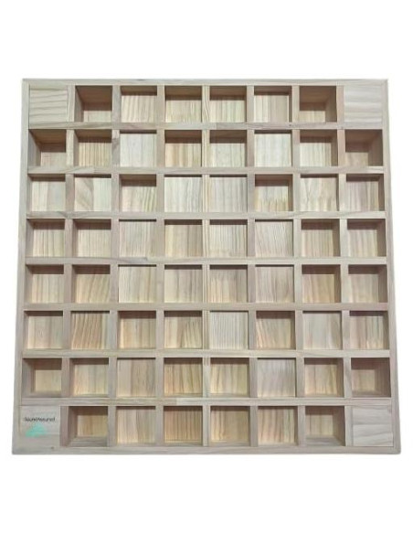 Difusor Acústico de Madera de Pino 60x60cm - PineDiffuser