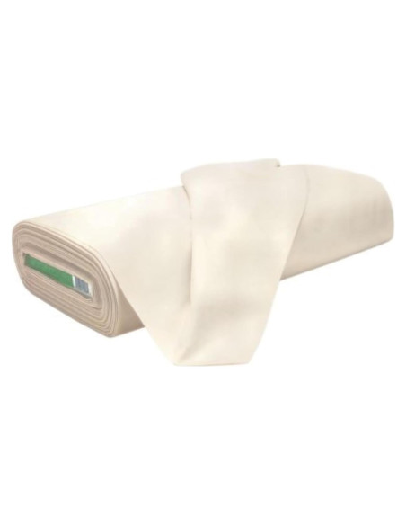 Tela de Muselina 100% Algodón AK Trading 10 Yardas Natural