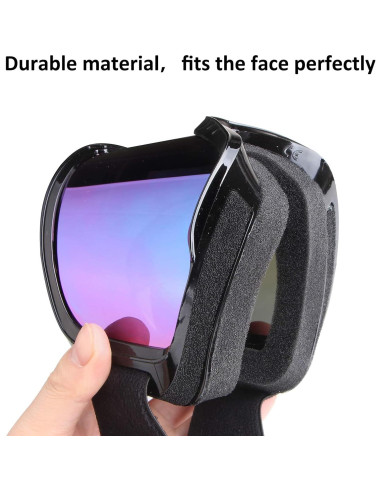 Gafas de Motocross LMAVAG con Lente UV400 y Antideslizante