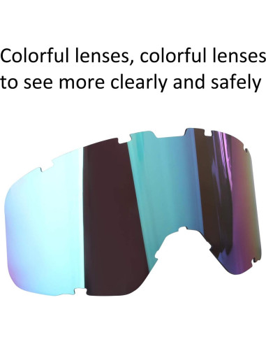 Gafas de Motocross LMAVAG con Lente UV400 y Antideslizante