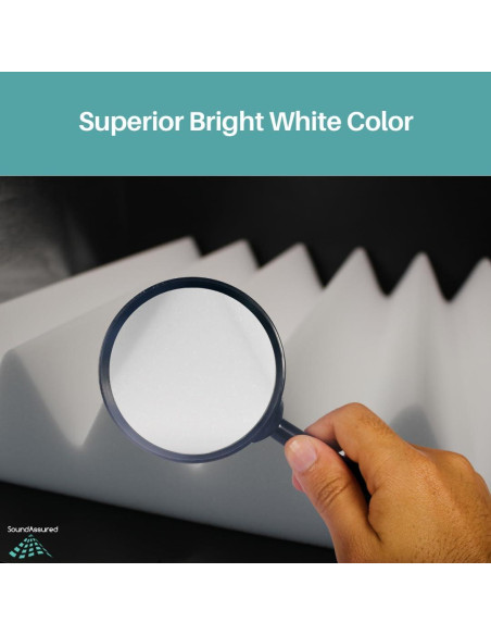 Paneles Acústicos Blancos SoundAssured 30.48x30.48 cm - 2 Piezas