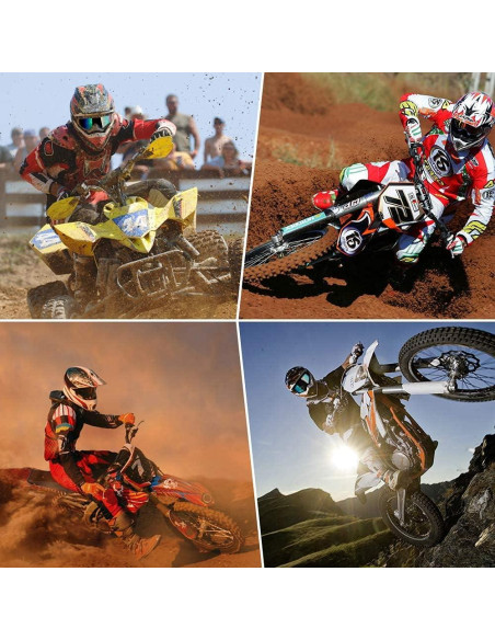 Gafas de Motocross LMAVAG con Lente UV400 y Antideslizante