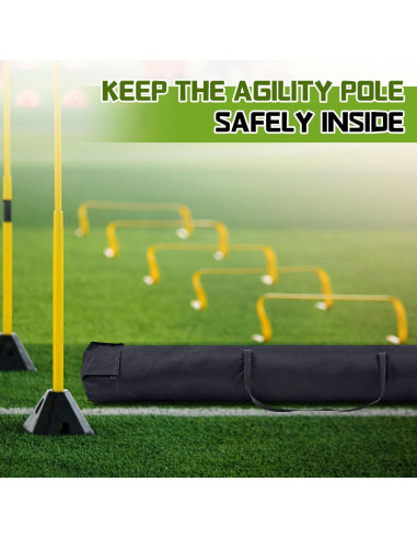 Bolsa de Almacenamiento para Postes de Agilidad Dansydaisy 1.83m