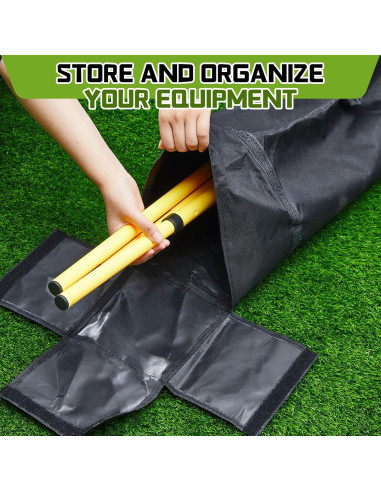 Bolsa de Almacenamiento para Postes de Agilidad Dansydaisy 1.83m