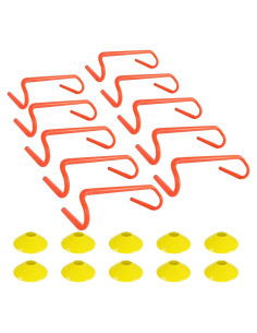 Vallas de Agilidad Desmontables ASENVER 15 cm - Paquete de 10