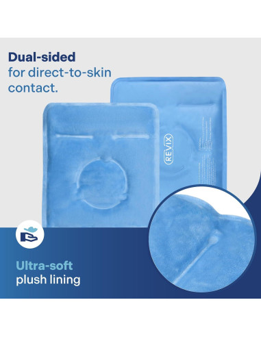 Paquete de Hielo para Rodilla REVIX Reutilizable 24.4x30.9cm