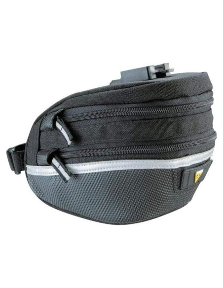 Bolsa de Silla Topeak Wedge Pack II Mediana con Cubierta Lluvia