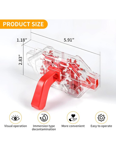 Kit de Limpieza de Cadenas de Bicicleta AXIONA ELEMENTS