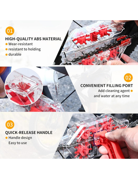 Kit de Limpieza de Cadenas de Bicicleta AXIONA ELEMENTS