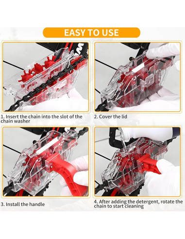 Kit de Limpieza de Cadenas de Bicicleta AXIONA ELEMENTS