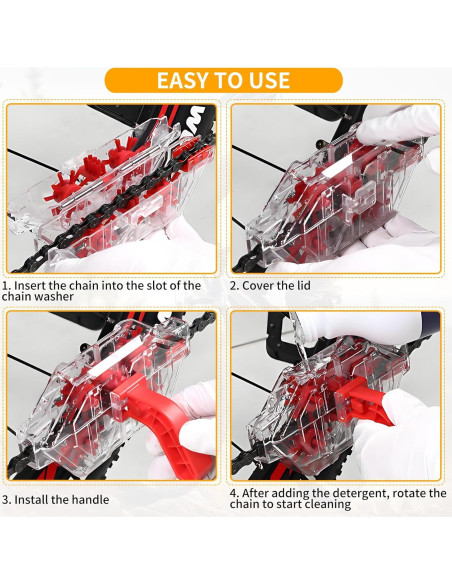 Kit de Limpieza de Cadenas de Bicicleta AXIONA ELEMENTS