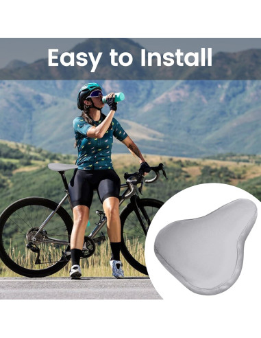 Funda Impermeable para Asiento de Bicicleta Apausvcm 24x27cm