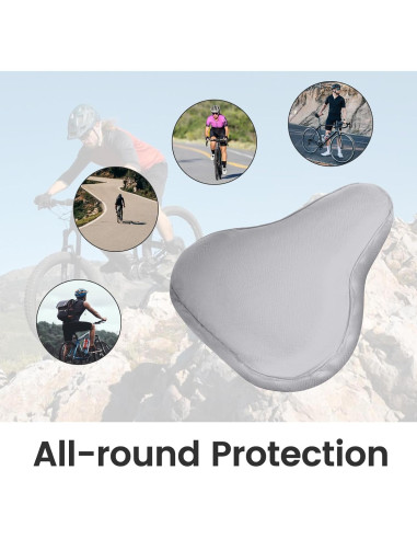 Funda Impermeable para Asiento de Bicicleta Apausvcm 24x27cm