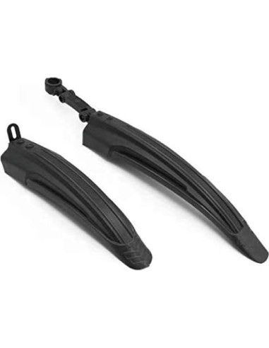 Guardabarros Ajustable para Bicicleta WIROJ Todo Negro