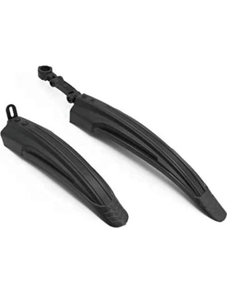 Guardabarros Ajustable para Bicicleta WIROJ Todo Negro