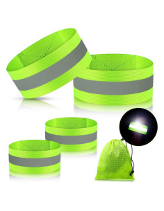 Bandas Reflectantes Skylety 4 Piezas Alta Visibilidad