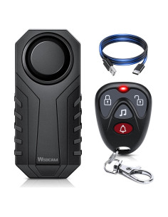 Alarma Inalámbrica para Bicicleta WSDCAM 113dB Recargable IP65