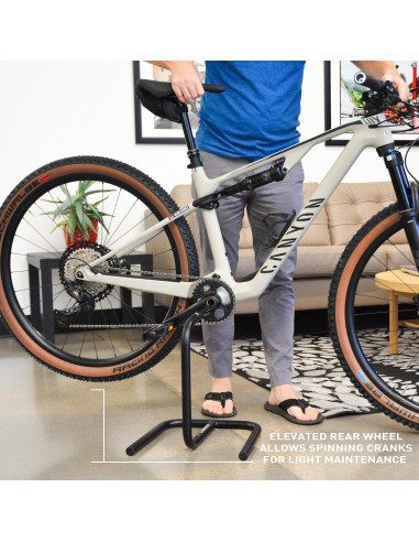 Soporte de Bicicleta Portátil Feedback Sports Scorpion Negro