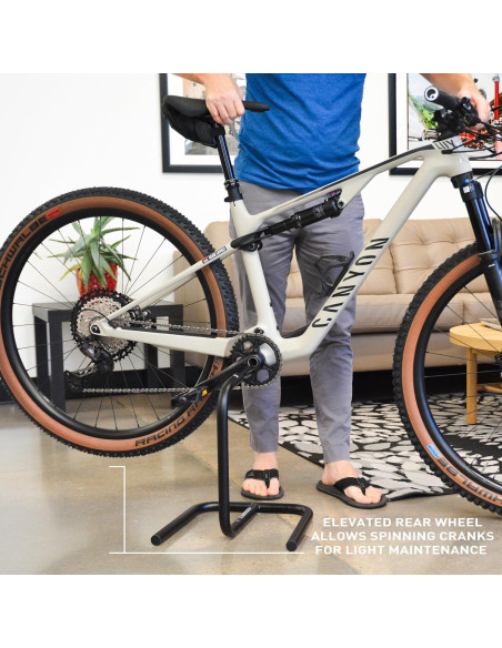 Soporte de Bicicleta Portátil Feedback Sports Scorpion Negro