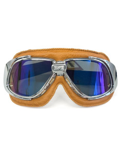 Gafas de Motocicleta CRG Sports Vintage UV 100% Multicolor