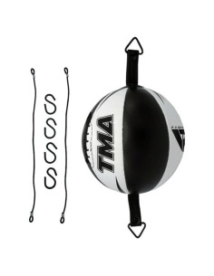 Saco de Boxeo Doble Extremo TMA Cuero Genuino 17.78 cm