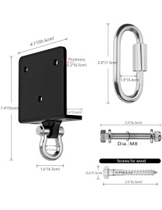 Soporte para Bolsa de Boxeo VivaZen con Rotación 180 - 317.5 kg 2