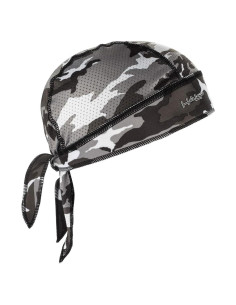 Bandana Halo Headband Protex Camo Grey para Ciclismo