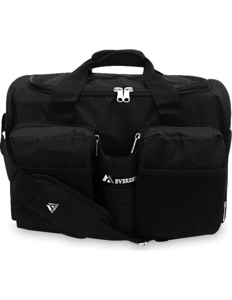 Bolsa de Gimnasio Everest S223-BK, 32L, Negro