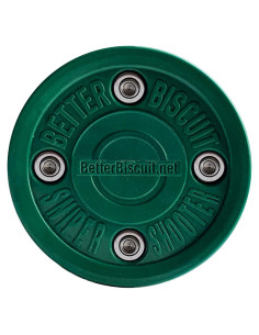 Puck de Hockey Mejor Galleta Francotirador 155.92g Verde