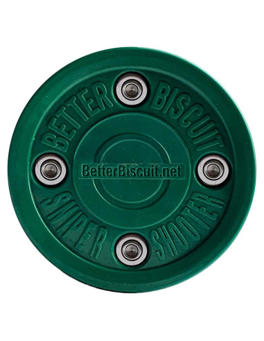 Puck de Hockey Mejor Galleta Francotirador 155.92g Verde