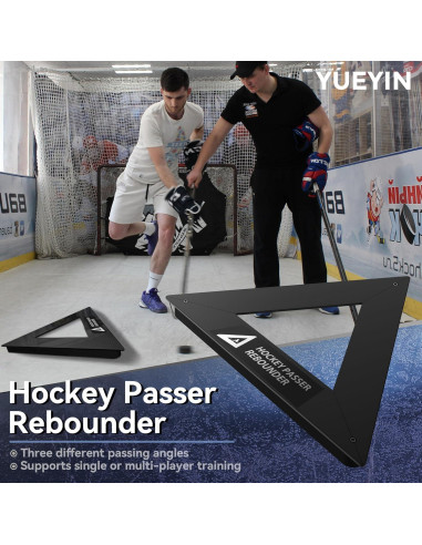 Rebotador de Pases de Hockey YUEYIN 66 cm Entrenador Multi-Ángulo