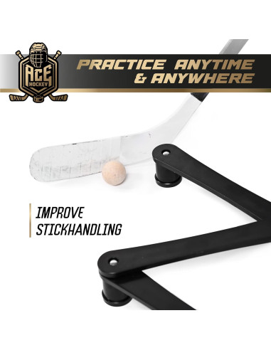 Bolas de Manejo de Stick ACE HOCKEY - Paquete de 5 de 7.62 cm