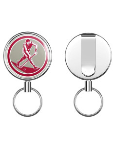 Soporte Retráctil de Insignia Nics Pins con Clip de Metal