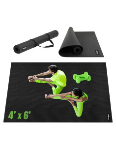Alfombrilla de Ejercicio Yes4All 182.88x121.92 cm Antideslizante