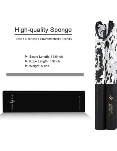 Nunchakus de Espuma MARCOLO Camuflaje 27.94 cm para Niños y Adultos
