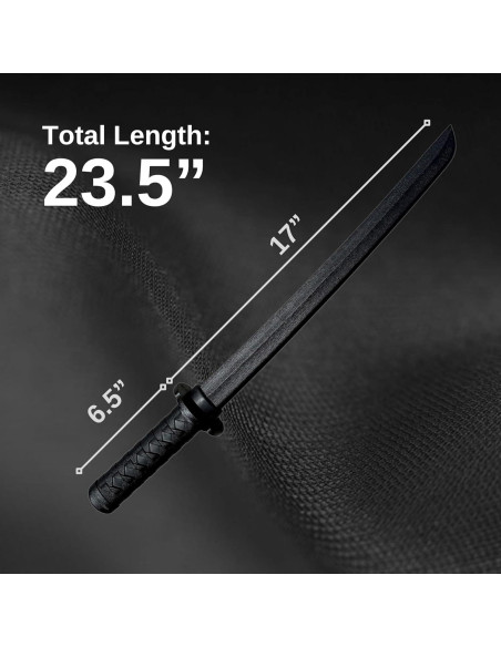 Espada de Entrenamiento E-BOGU Wakizashi Polipropileno 62 cm