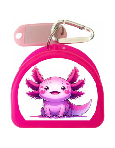 Estuche Protector Bucal Zumoe Axolotl Rosa - Duradero y Práctico