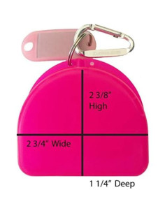 Estuche Protector Bucal Zumoe Axolotl Rosa - Duradero y Práctico 2