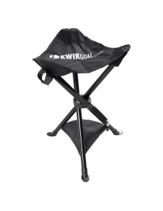 Asiento de Entrenador Kwik Goal Negro 43 cm Plegable