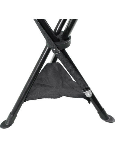 Asiento de Entrenador Kwik Goal Negro 43 cm Plegable
