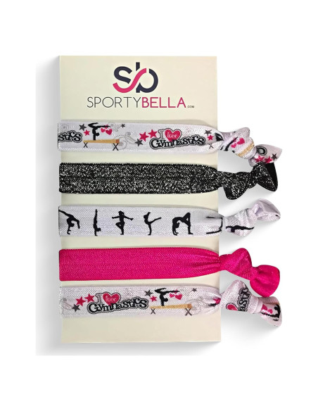 Coletas Gimnásticas SportyBella 5 Piezas - Accesorios para Gimnasia